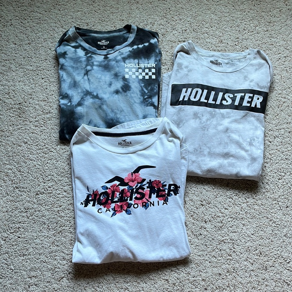 Lot of 3 Hollister shirts